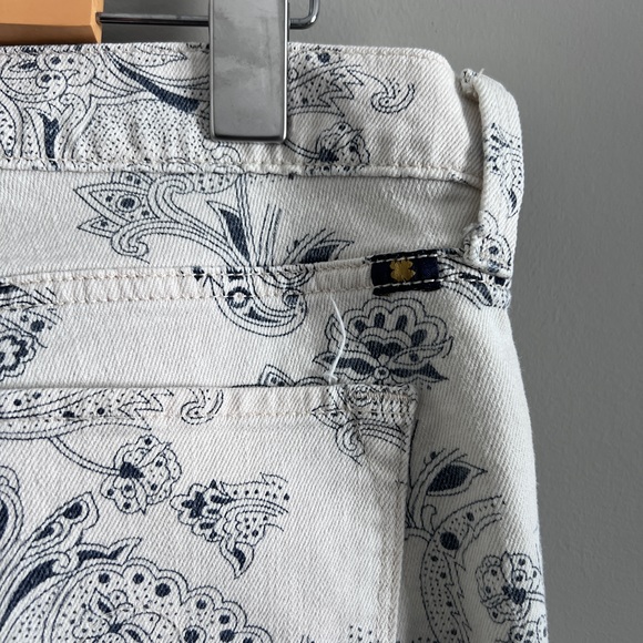 Lucky Brand Sofia Skinny Jeans Japanese Floral Print Size 12 31 - Picture 9 of 11